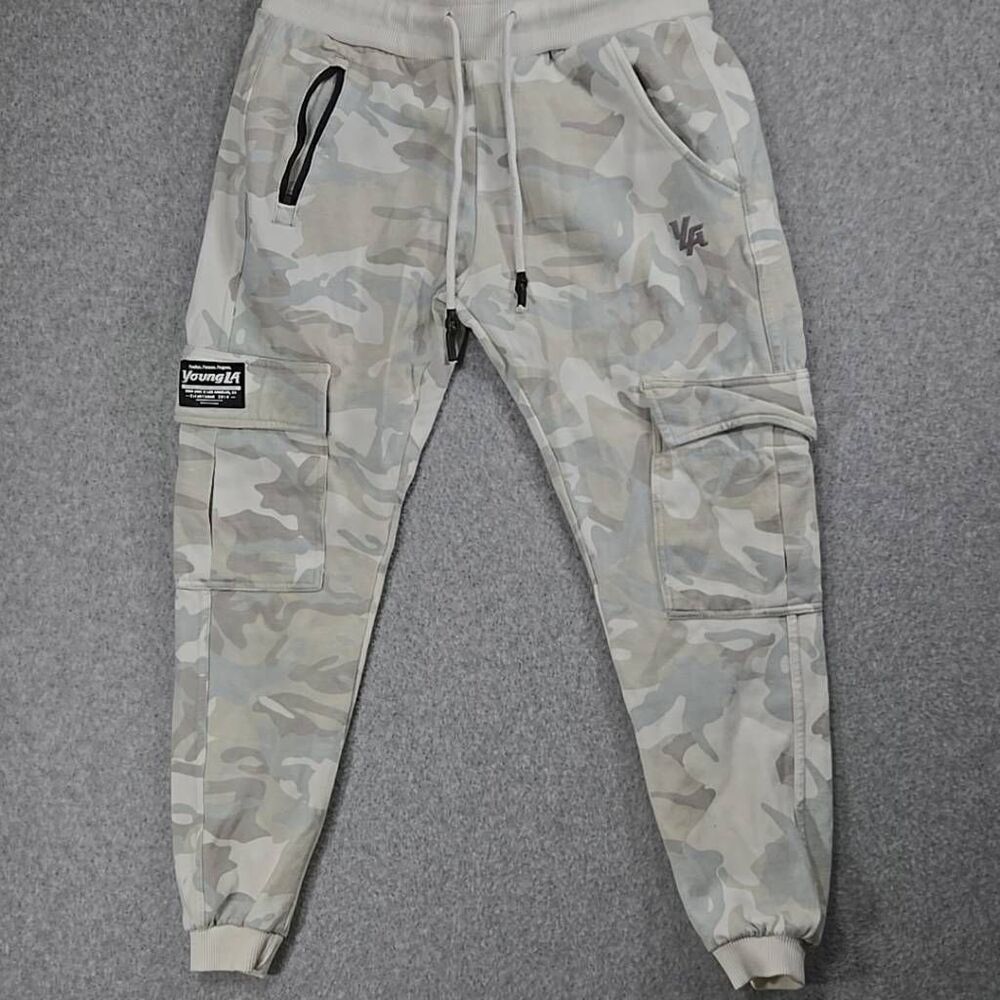 YoungLA Gray Sweatpants Comfortable and Stylish